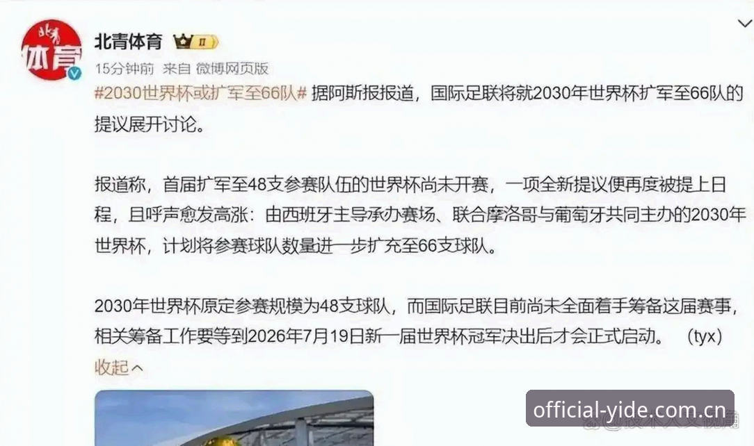 亿德体育一手掌握哪个好 世界杯扩军至66队的实用必备知识——对中国足球的机遇与影响解析